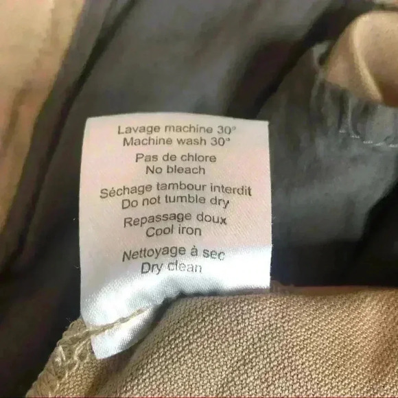 Zapa Pants Tapered Leg Cuffed Pleated Tie Belt - Picture 7 of 10